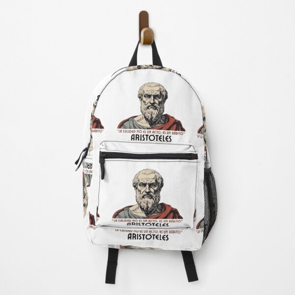 Item preview, "Quality is not an act, it is a habit" quote from Aristotle designed and sold by Filologica.