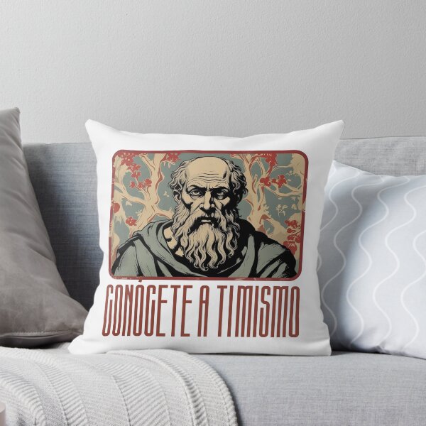 Item preview, "Know thyself" quote from Socrates' motto designed and sold by Filologica.