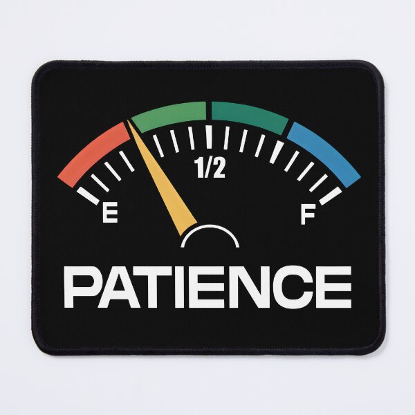 Item preview, Out of Patience Gas Gauge designed and sold by BuxomBabe21.