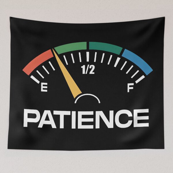 Item preview, Out of Patience Gas Gauge designed and sold by BuxomBabe21.