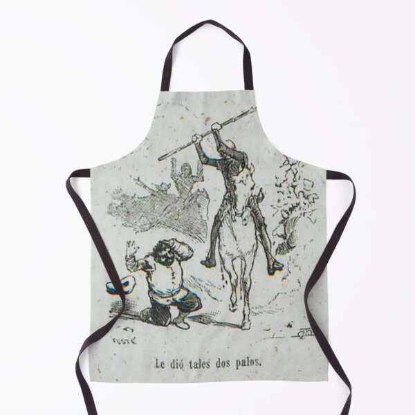 Item preview, "He gave him such two blows," quote from 'Don Quixote of La Mancha' by Miguel de Cervantes designed and sold by Filologica.