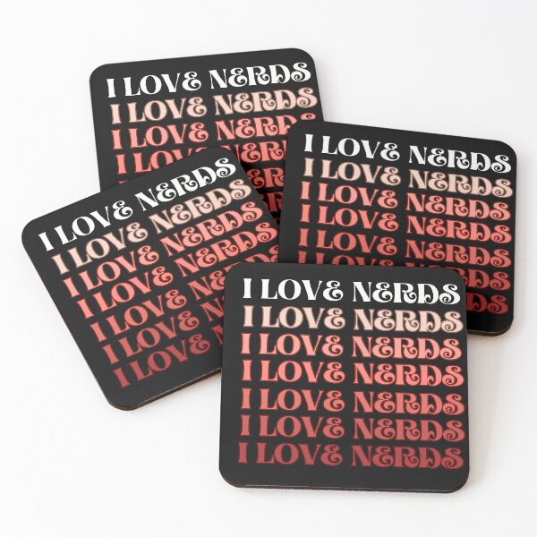 Item preview, I love nerds designed and sold by ELK20.
