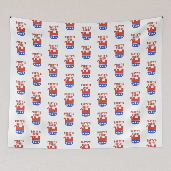 Item preview, 2022 Election | Party's Over | Republican GOP designed and sold by 8645th.