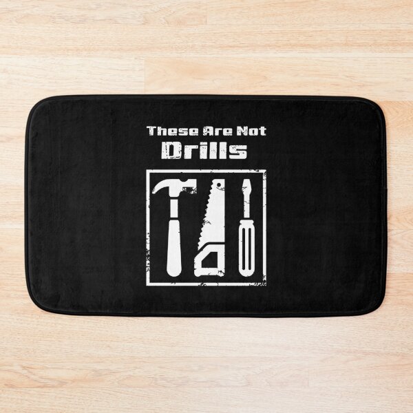Item preview, These Are Not Drills - Funny Handyman Pun Tool Shirt | Hammer Saw Screwdriver DIY designed and sold by Cree8if.