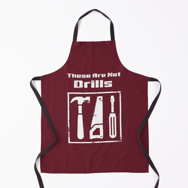 Item preview, These Are Not Drills - Funny Handyman Pun Tool Shirt | Hammer Saw Screwdriver DIY designed and sold by Cree8if.