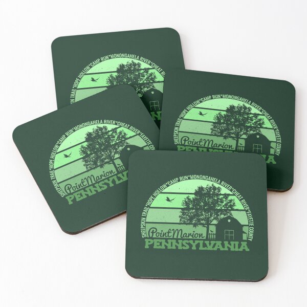 Item preview, Point Marion Pennsylvania Sunset Retro Vintage Local Pride Logo designed and sold by CRHPOD20.