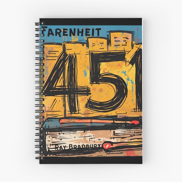 Item preview, 'Farenheit 451' by Ray Bradbury designed and sold by Filologica.
