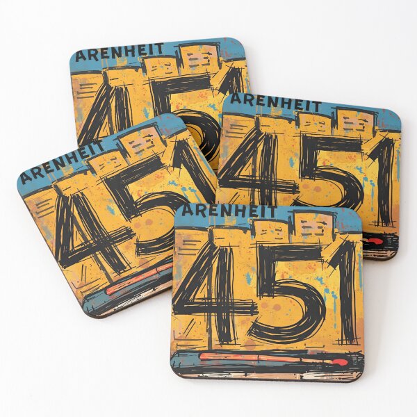 Item preview, 'Farenheit 451' by Ray Bradbury designed and sold by Filologica.