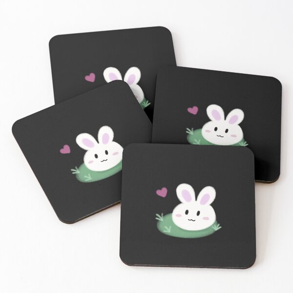 Item preview, CHY White Bunnykins on the grass  designed and sold by LuRain.