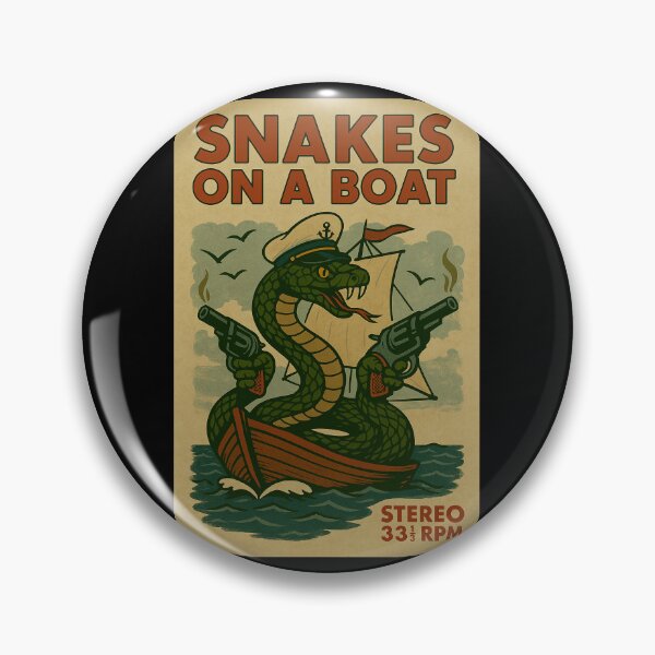 Item preview, Snakes On A Boat designed and sold by Fritzindc.