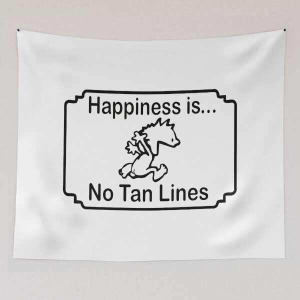 Item preview, Vintage Happiness Is No Tan Lines designed and sold by QuayTradingCo.