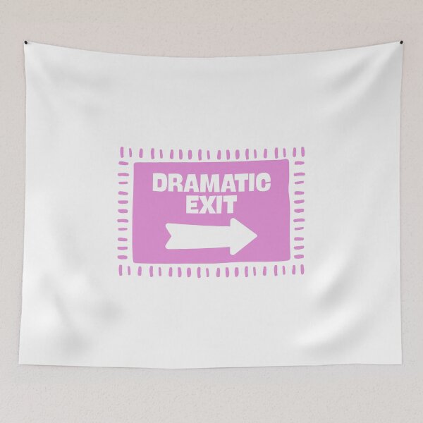 Item preview, Dramatic Exit in Pink designed and sold by Dondonmart.