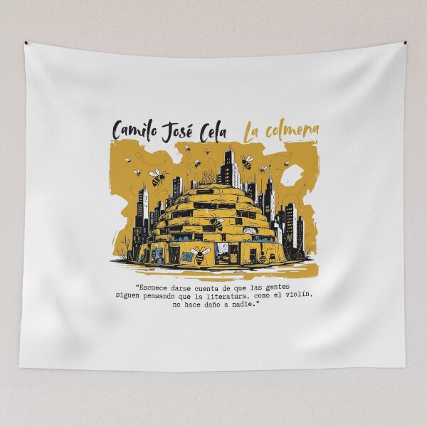 Item preview, Quote from "The Hive" by Camilo José Cela designed and sold by Filologica.