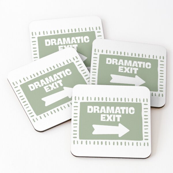 Item preview, Dramatic Exit Funny Kitchen designed and sold by Dondonmart.