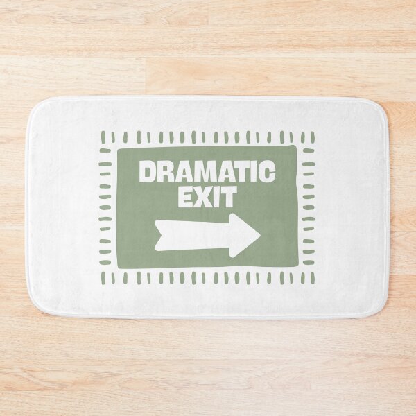 Item preview, Dramatic Exit Funny Kitchen designed and sold by Dondonmart.