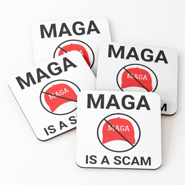Item preview, MAGA is a scam  designed and sold by Rachel the Artist .