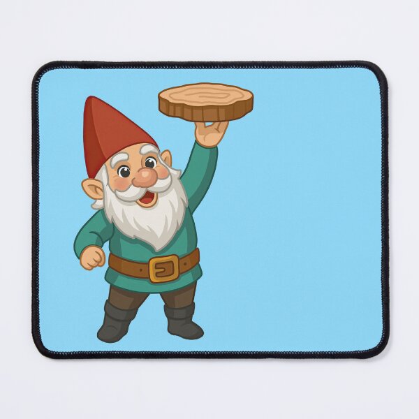 Item preview, Gnome Delivery – Cheerful Forest Helper designed and sold by SunnyBunnyHome.