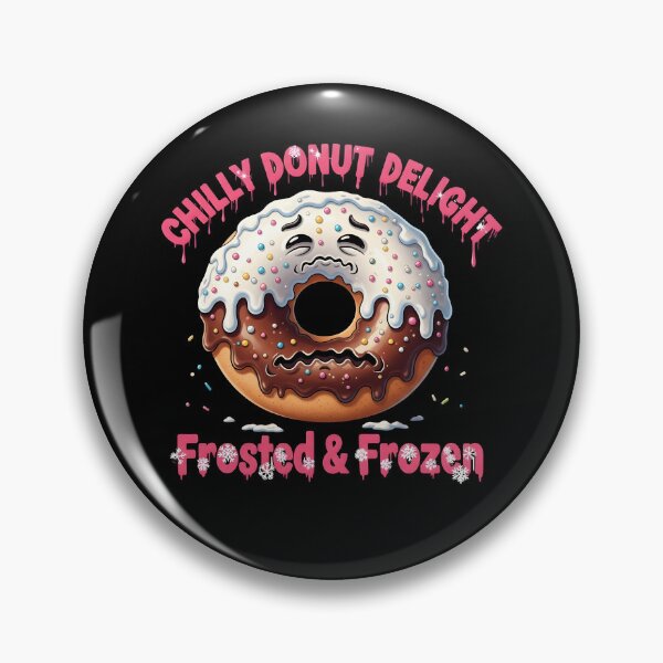 Item preview, Chilly Donut Delight Frosted & Frozen designed and sold by Dazzle-Sizzle.