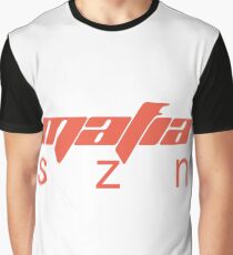 MafiaSZN red Graphic T-Shirt