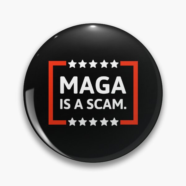 Item preview, MAGA is a scam. designed and sold by Rachel the Artist .