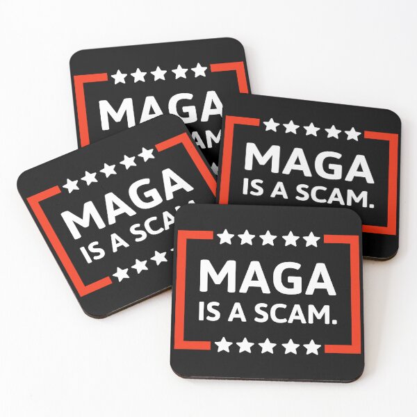 Item preview, MAGA is a scam. designed and sold by Rachel the Artist .