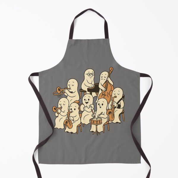 Item preview, Ghost Orchestra Squad – Retro 60s Halloween Jazz Band designed and sold by Meandmyshop.
