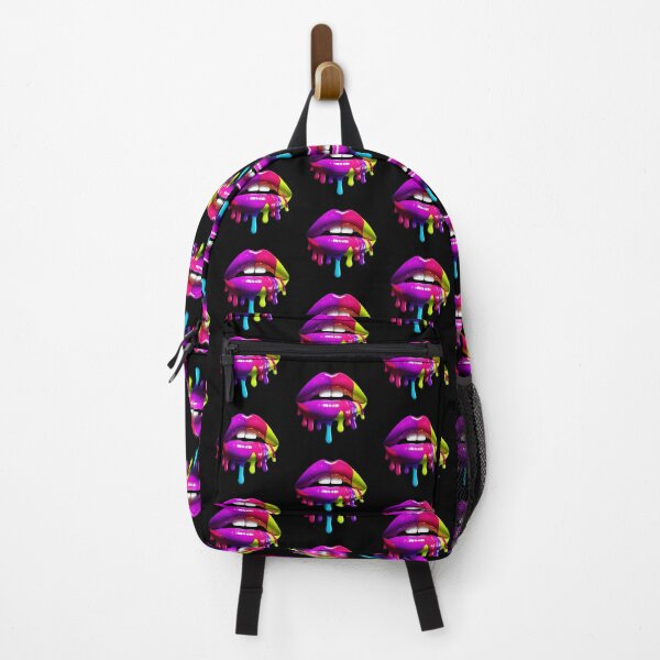 Item preview, Hyper Realistic 3D DRIPPiNG effect RainbowMouth Lips designed and sold by WHITE FLAME PRINTS.