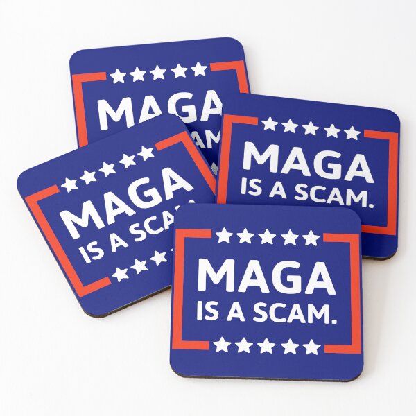 Item preview, MAGA is a scam. designed and sold by Rachel the Artist .