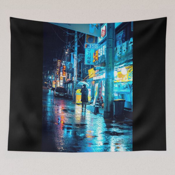 Item preview, Night Vibes Raining designed and sold by MTmix.