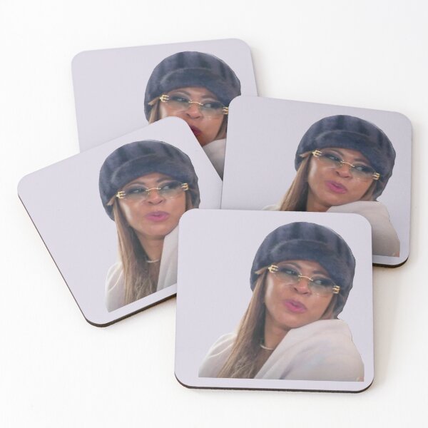 Item preview, mary cosby puckering her lips designed and sold by pnkrose.