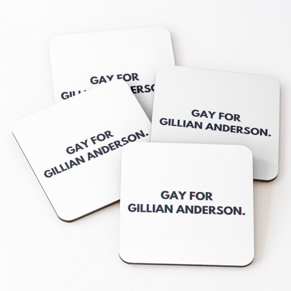 Item preview, Gay for Gillian Anderson designed and sold by PopCultureAndStuff.