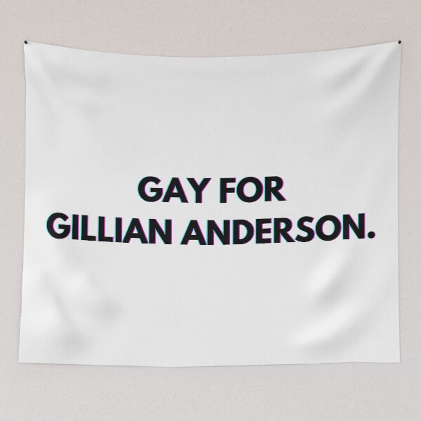 Item preview, Gay for Gillian Anderson designed and sold by PopCultureAndStuff.