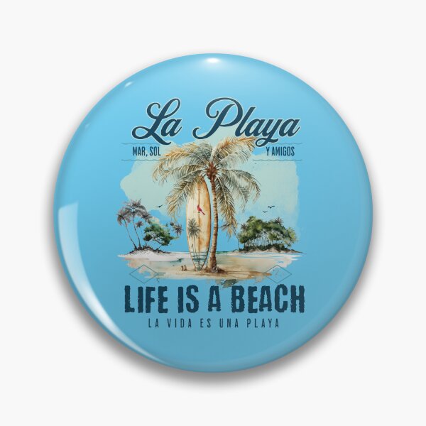 Item preview, Vida es La Playa Beach Life Vacation designed and sold by ej-sulu.