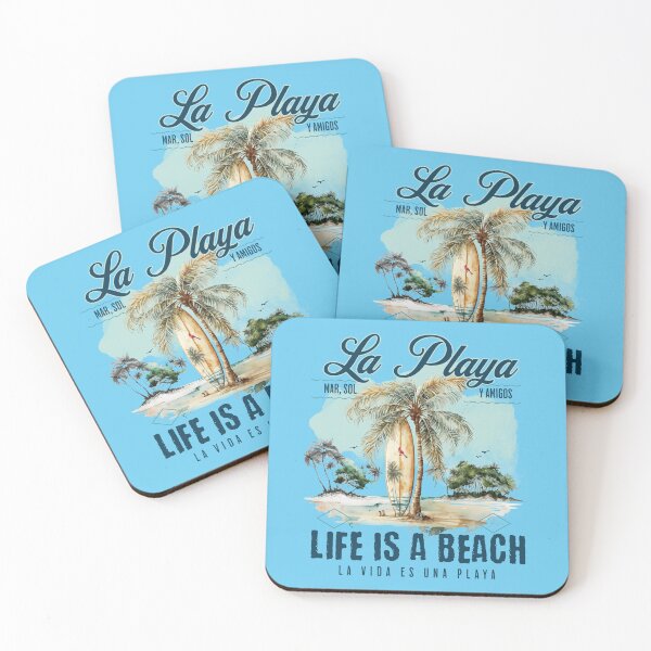 Item preview, Vida es La Playa Beach Life Vacation designed and sold by ej-sulu.
