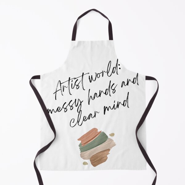 Item preview, Artist world: messy hands and clear mind designed and sold by Expression Thru Sketches.