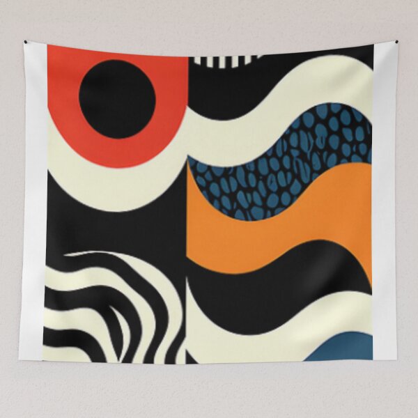 Item preview, part geometric abstract 1 colorful design designed and sold by SmashingDeals.