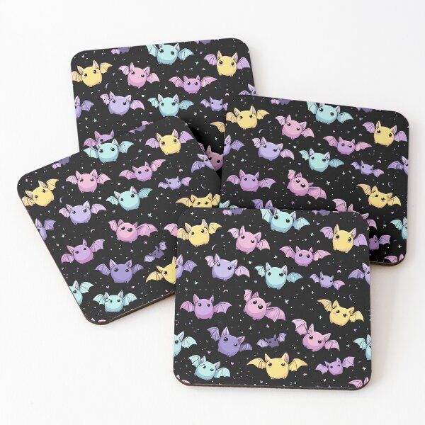 Item preview, Spooky Cute Pastel Bats – Kawaii Gothic Style designed and sold by drizzd.