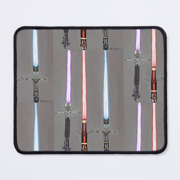 Item preview, Elegant Weaponry by Paula C. Jensen, digital painting, 2024. designed and sold by PollywogDesigns.