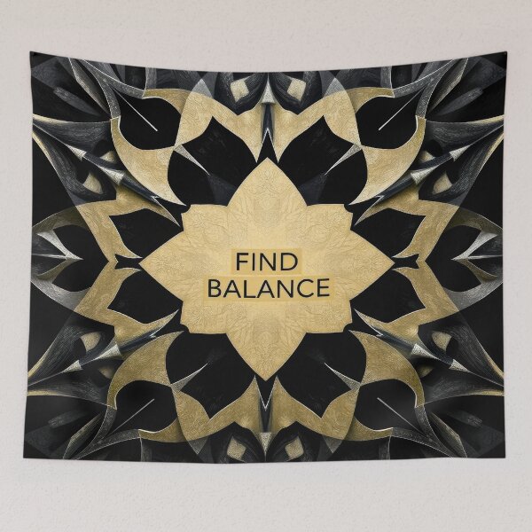 Item preview, Abstract Geometric Harmony Balance designed and sold by CTM ArtStudio.