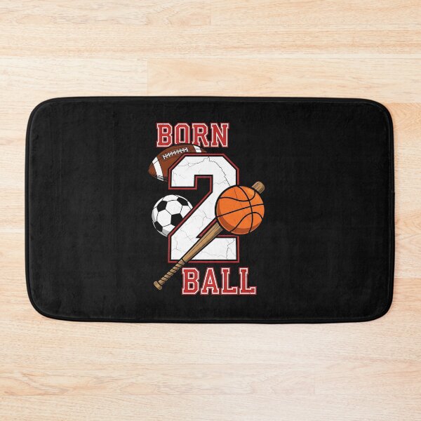 Item preview, Born 2 Ball 2nd Birthday Sports 2 Year Old Boy Second Bday designed and sold by facegm.