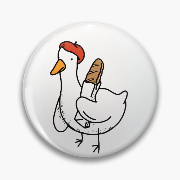 Item preview, Baguette Duck designed and sold by snoopybug.