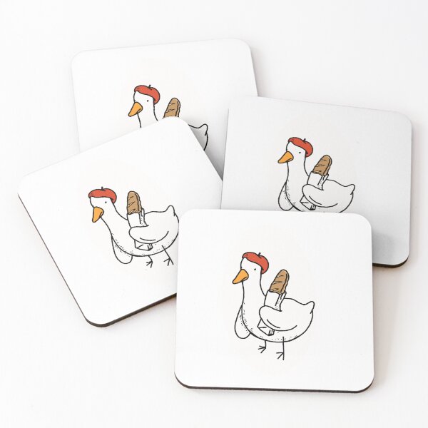 Item preview, Baguette Duck designed and sold by snoopybug.