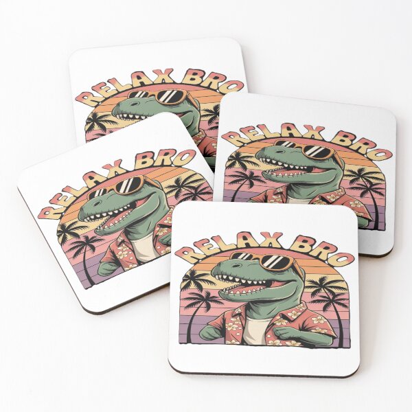 Item preview, Relax Bro Dino Strandvibes designed and sold by john wilson.