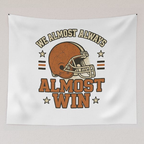 Item preview, We Almost Always Almost Win – Funny Vintage Football Shirt designed and sold by DailyDrivesct.
