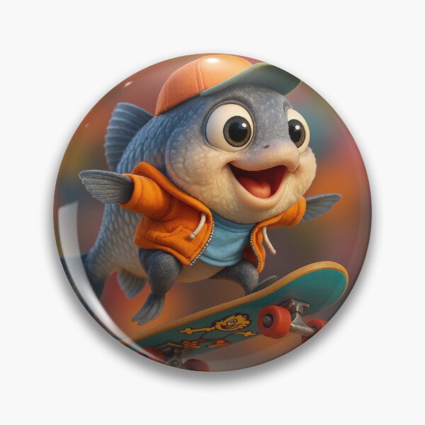 Item preview, Skater Herring Fish designed and sold by Sillytoe.