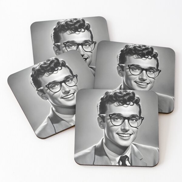 Item preview, Buddy Holly designed and sold by WorldofCharcoal.