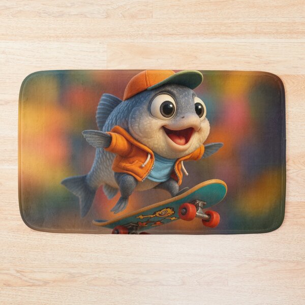 Item preview, Skater Herring Fish designed and sold by Sillytoe.