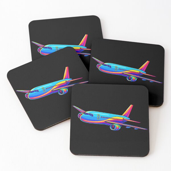 Item preview, Colorful Airplane _ Retro Aviation Art for Plane Lovers designed and sold by NH2019.