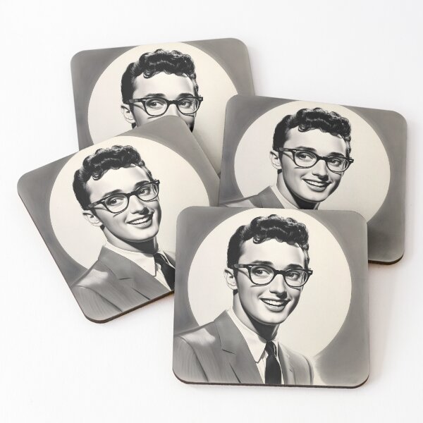 Item preview, Buddy Holly designed and sold by WorldofCharcoal.