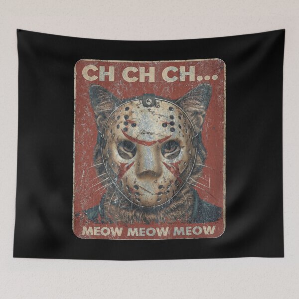 Item preview, Ch Ch Ch Meow Meow Meow. vintage. designed and sold by EunsooLee.
